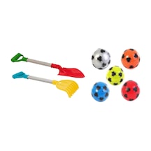 Tırmık Kürek Seti ve 1 Plastik Top