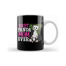 Cute Best Panda Mom Ever Adorable Panda Family Kupa Bardak Porselen Karışık