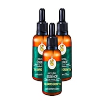 Parlak Uzun Sağlam Saçlar Ve Sakallar Serumu 3adetx30 Ml Ölçeğinde Natural