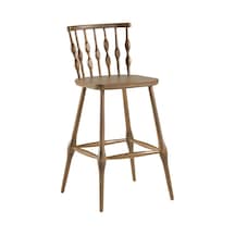 Natura Retro Ahşap Bar Sandalyesi Ahşap