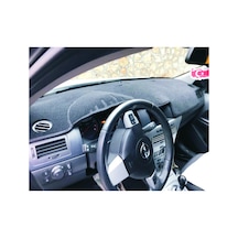 Opel Astra H Modellerine Uygun Torpido Koruma Halısı Siyah Kenar Renk Mavi