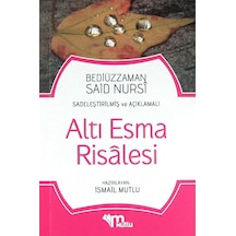 Altı Esma Risalesi (Cep Boy) Bediüzzaman Said Nursi MUTLU YAYIN 9786055460075