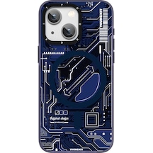 Iphone Uyumlu 15 Kılıf Magsafe Şarj Özellikli Youngkit Technology Serisi Kapak