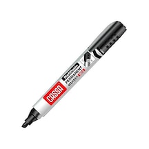 Cassa 9916 Siyah Kesik Uç Permanent Koli Kalemi - 1 Adet