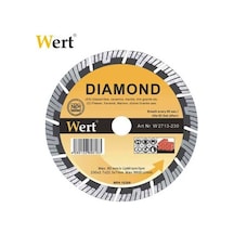 Wert 2713-125 Süper Turbo Elmas Testere 125  MM