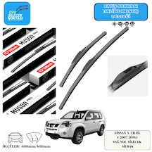 Nissan X-trail 2007-2014 Araca Özel Ön Sağ-sol Silecek Silbak 600mm/400mm