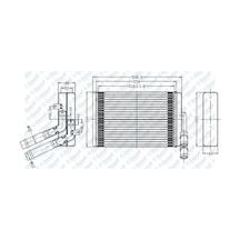 Kalorifer Radyatoru Golf 4 1.4I-1.6I 1997- 214X154X32 504607993