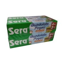 Sera Küçük Boy Buzdolabı Poşeti 4'lü 20 x 30 CM