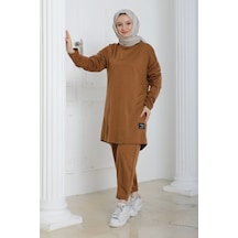 Tesettür 2li Takım - Taba Taba