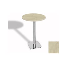 Bistro Masa Tokyo Kromnikel - Werzalit, Wermodin Ve Allzalit Tabla 70 Cm Çap - Golden Marble Çok Renkli