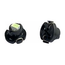 Spechton 12V Duylu Gösterge Ampulü Dipsiz Buz Mavi Led 0.12W T4.2 N11.3793
