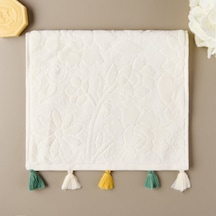 Soft Granny Summer Flos El Havlusu - Ekru - 30x50 Cm Renkli