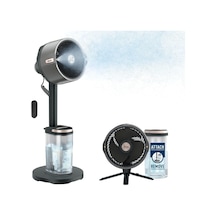 Flexbreeze Promist Taşınabilir Buharlı Fan İç Ve Dış Mekan Uyumlu, Siyah Fa300eu