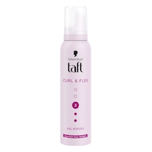 3 Adet Taft Saç Köpüğü Curl & Flex 150 Ml