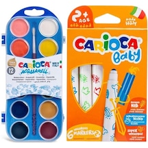 Carioca Baby Keçeli Kalem ve Sulu Boya Seti