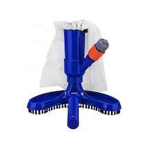 Tenfowee Havuz, Küvet Ve Göletler İçin Pratik Vakumlu Temizleme Fırçası, Mesh Çantalı, Kolay Montaj Mavi