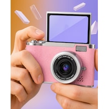 48 Mp Kamera 18x Zoom Flip Ekran Dijital Kamera