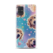 Samsung Galaxy Uyumlu A31 Kılıf Boutique Baskılı Resimli Kalp Ve Köpek Pcode -034