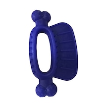 Plastik Eğitim Tutmalı Kemik 18 Cm Mavi Mavi