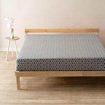 Mix & Match Blanj %100 Pamuklu Çift Kişilik 240 X 260 Çarşaf Antrasit