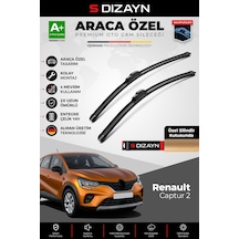 S-dizayn Renault Captur Ön Cam Silecek Seti 2020 Üzeri Premium Araca Özel 70-35 Cm A+ Kalite