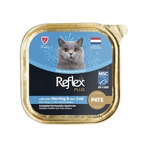 Plus Pate Ringa & Morina Balıklı Yaş Kedi Maması 85 G