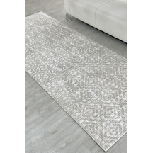 Lüle Halı Kaymaz Taban Yıkanabilir Yolluk Halı Lhklmkahve2