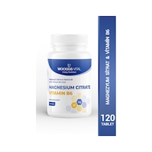 Magnezyum Sitrat Ve Vitamin B6 İçeren Takviye Edici Gıda 120 Tablet