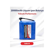 Yemleme Teknesi 20000mah Dev Kapasiteli Yemleme Bot Bataryası 7 Virgül 4v Güçlü Pil 16 Konum Gps