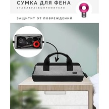 New Alfa Accessorıes Dyson Saç Kurutma / Şekillendirici / Düzleştirici İçin Çanta Kılıfı 160796012 Gri