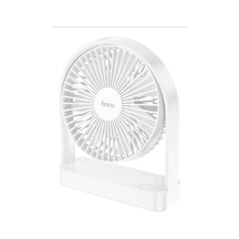 Hoco Hx65 Ultra İnce Masaüstü Fan 2000 Mah Şarjlı, 3 Hız 9 W , Sessiz 25 Db, Usb C, Kompakt & Hafif 340 G .
