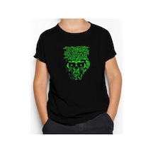 Zepplin Giyim Brutal Truth Graphic Siyah Çocuk Tişört Siyah