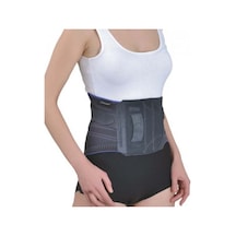 LUMBOSAKRAL ÇELİK BALENLİ KEMERLİ KORSE (ÖRGÜ KUMAŞ)