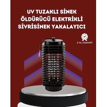 Uzun Ömürlü Elektrikli Sivrisinek Katili Sessiz Çalışma, Güçlü Performans