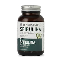 Sepe Natural Spirulina Yosun Mavi Yeşil Alg 380 MG 90 Kapsül