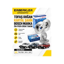 Tofaş Doğan Kartal Şahin Bosch Marka Ön Fren Diski Takım - Erb494