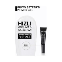 Lexroo Brow Setter & Primer Sabitleyici Şeffaf Kaş Bazı