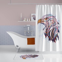 Zethome Eagle Banyo Duş Perdesi Tek Kanat 1x180x200 Diğer