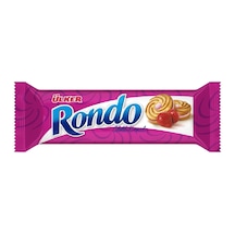 Ülker Rondo Çilekli Bisküvi 61g - Çıtır Çift Katlı Kremalı Atıştırmalık 3'li Ekonomik Paket - 3 Tarı