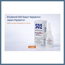 Buradabulabilirsin Elsabond 502 Süper Yapıştırıcı Japon Yapıştırıcı 20g Güçlü Hızlı Kuruyan Super Glue 1 Adet Bbz