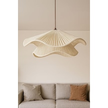 Vanella Handmade Tekli Sarkıt Avize / Salon Avize Modelleri / E27 / Modern & Minimal Tasarım Çok Renkli