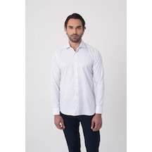 Bisse Regular Fit İtalyan Yaka Pamuk Lacivert Erkek Gömlek Gmeks4k242034 E39 Lacivert