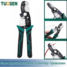 Tuosen Çok Amaçlı Tel Soyma Aleti: Pratik Ve Dayanıklı, 190x100 Mm, Koyu Gece Yeşili, Çin Menşeili