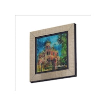 Hollanda Görseli Baskılı Mdf Magnet 7x7 193