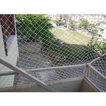 Balkon Kalın Kuş Önleme Filesi Kedi Koruma Ağı Metre 2,50 X 13