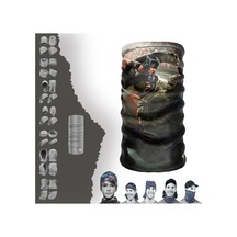 E Taktik Ragnarok Desenli Boyunluk Dikişsiz Tüp Maske Buff Baf Saç Bandı Uv+50 Yansıtıcı 4 Mevsim Yarı Termal Üründür Çok Renkli - 916344262 Çok Renkli