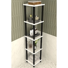 Viva 5 Katlı Çok Amaçlı Banyo Rafı Organizer-beyaz Beyaz
