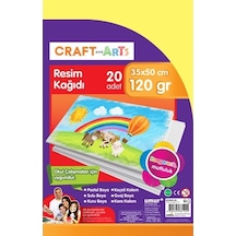 Craft And Arts Resim Kağıdı 20'Li 35X50