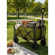 130 Kg Taşıma Kapasiteli Katlanabilir Wagon Taşıma Arabası - Lisinya