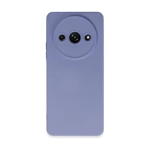 Xiaomi Redmi A3 4g Uyumlu Kılıf Nano İçi Kadife Silikon - Lila